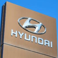 Hyundai dealership sign Hyundai dealership sign